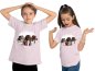 Preview: i214 Kinder Hunde T-Shirt rosa