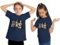 Preview: i215 Kinder Hunde T-Shirt navy blau