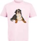 Preview: i218 Kinder Hunde T-Shirt rosa