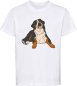 Preview: i218 Kinder Hunde T-Shirt weiss