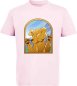 Preview: i222 Kinder Hunde T-Shirt rosa
