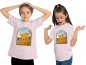 Preview: i222 Kinder Hunde T-Shirt rosa