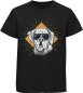 Preview: i224 Kinder Hunde T-Shirt schwarz