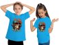 Preview: i225 Kinder Hunde T-Shirt aqua blau