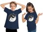 Preview: i240 Kinder Hunde T-Shirt navy blau