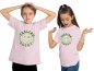Preview: i295 Kinder Smiley T-Shirt rosa