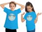 Preview: i296 Kinder Smiley T-Shirt aqua
