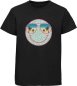 Preview: i296 Kinder Smiley T-Shirt schwarz