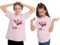 Preview: i489 Kinder American Football T-Shirt rosa