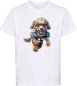 Preview: i498 Kinder American Football T-Shirt weiss