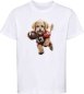 Preview: i499 Kinder American Football T-Shirt weiss