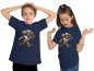 Preview: i500 Kinder American Football T-Shirt navy blau