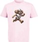 Preview: i500 Kinder American Football T-Shirt rosa