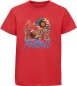 Preview: i510 Kinder American Football T-Shirt rot