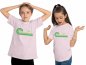Preview: Printed Kids T-Shirt Skateboarder on Green Retro Wave