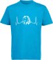 Preview: i557 Kinder Fussball T-Shirt aqua blau