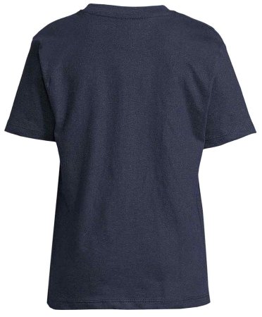 i236 Kinder Hunde T-Shirt navy blau