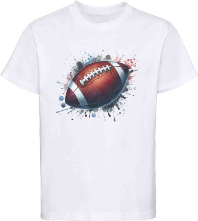 i501 Kinder American Football T-Shirt weiss