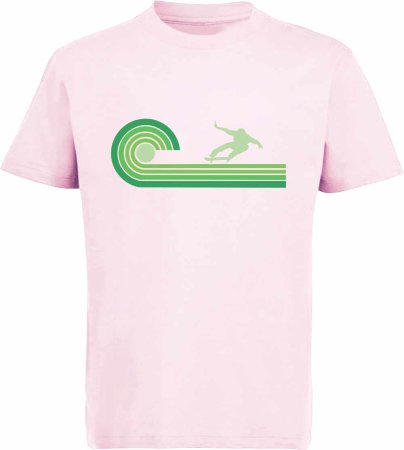i545 Kinder Skater T-Shirt rosa