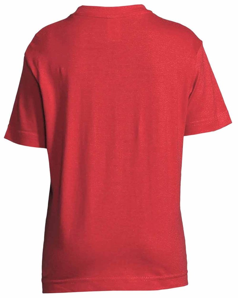 i218 Kinder Hunde T-Shirt rot