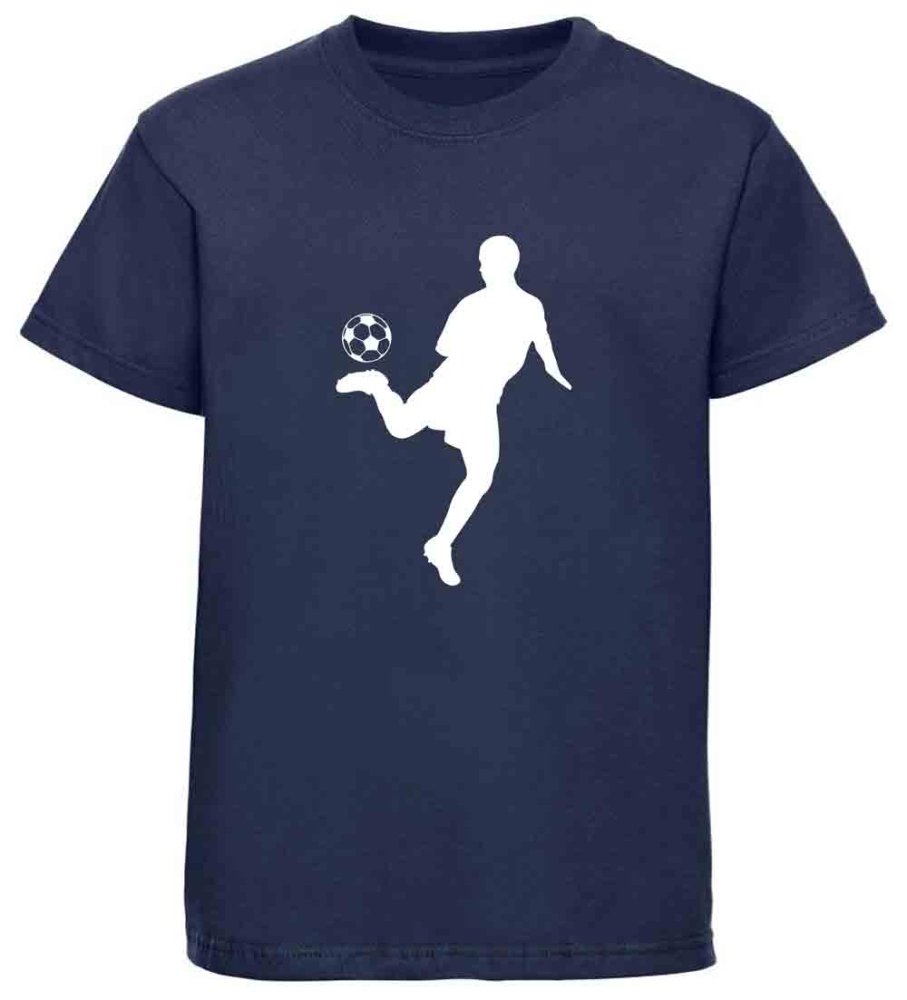 i470 Kinder Fussball T-Shirt navy blau