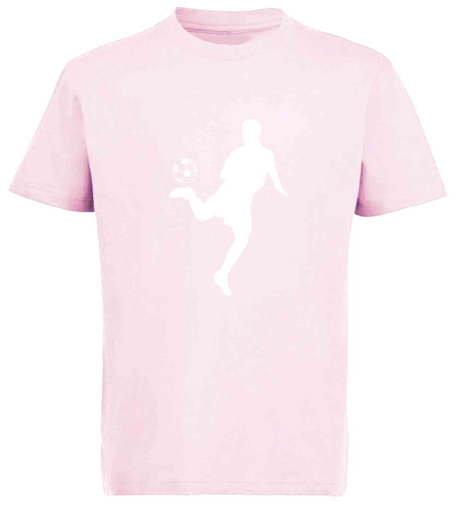 i470 Kinder Fussball T-Shirt rosa