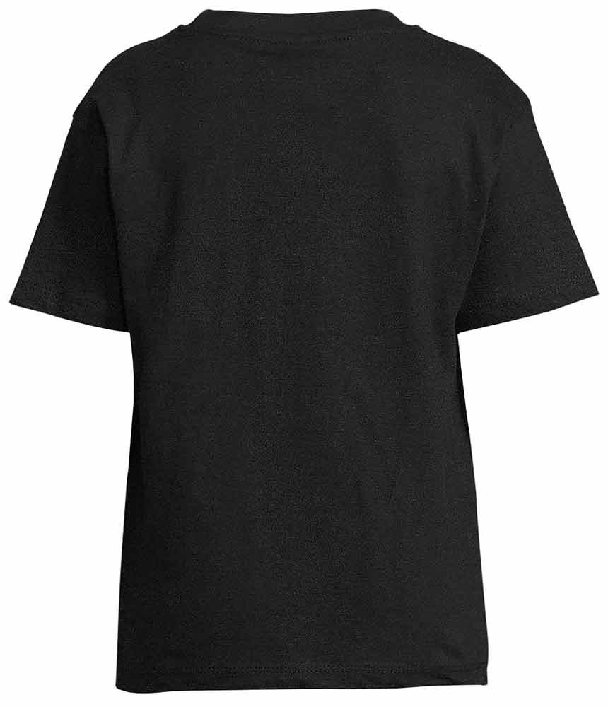 i498 Kinder American Football T-Shirt schwarz