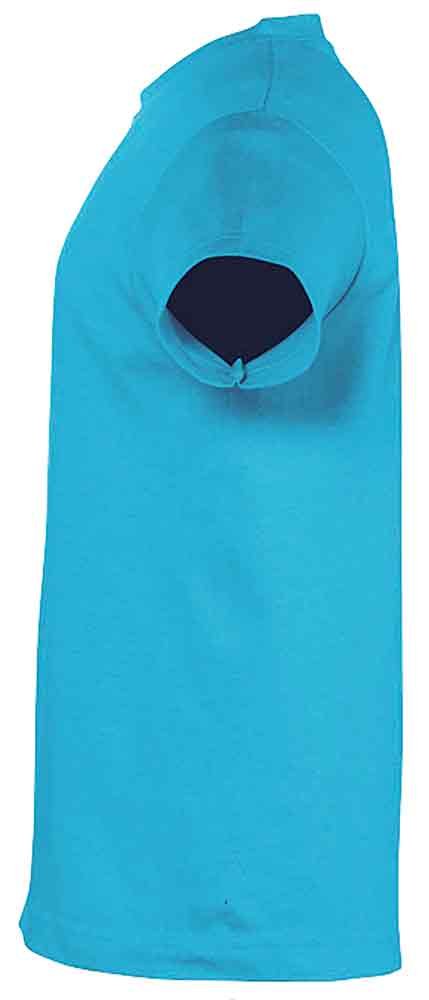 i499 Kinder American Football T-Shirt aqua blau