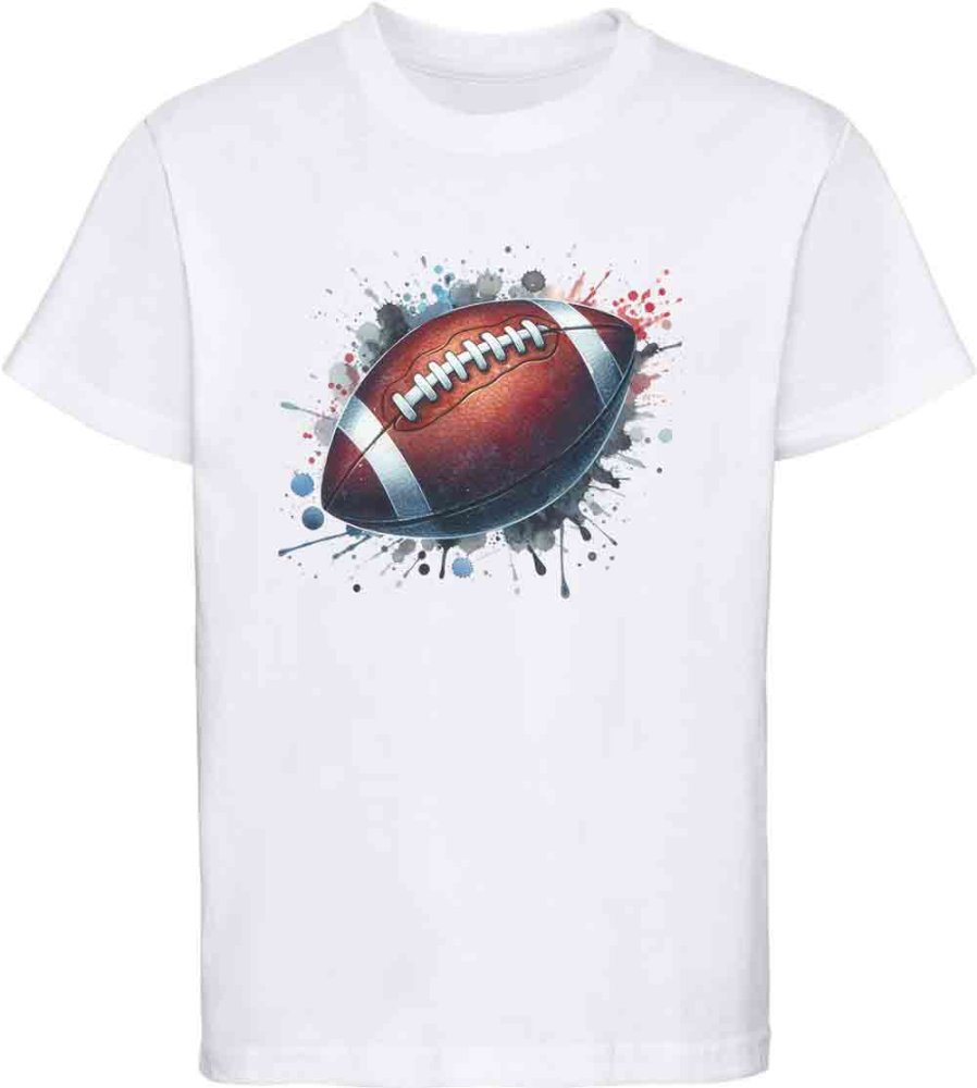 i501 Kinder American Football T-Shirt weiss