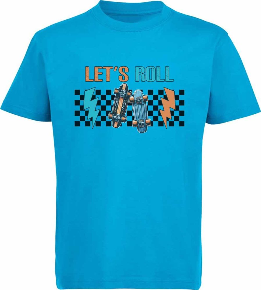 i531 Kinder Skater T-Shirt aqua