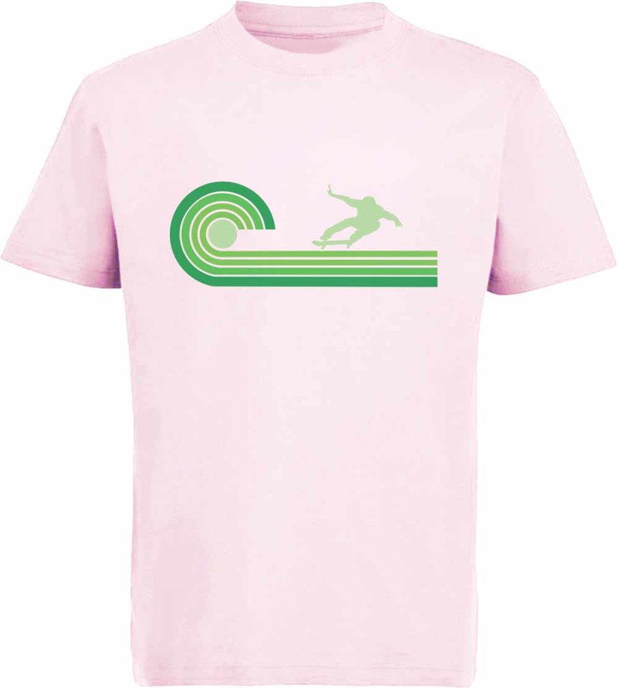 i545 Kinder Skater T-Shirt rosa