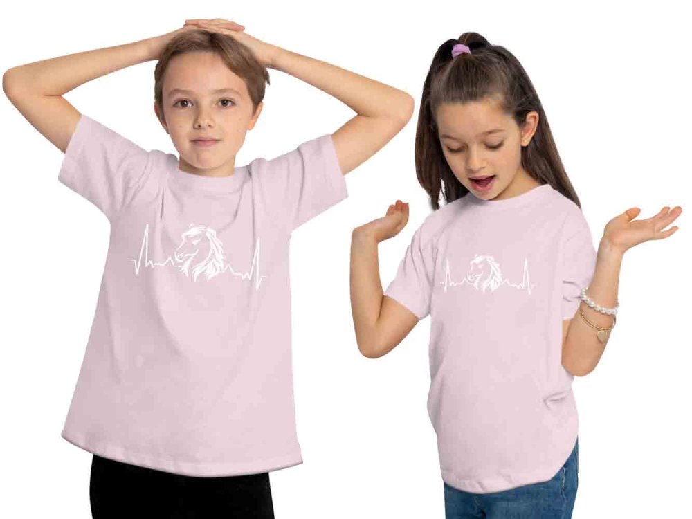 i557 Kinder Fussball T-Shirt rosa
