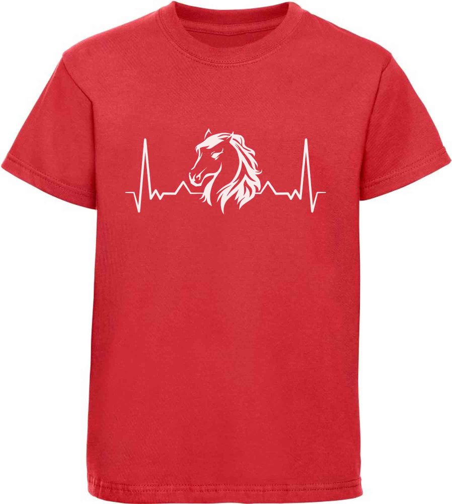i557 Kinder Fussball T-Shirt rot